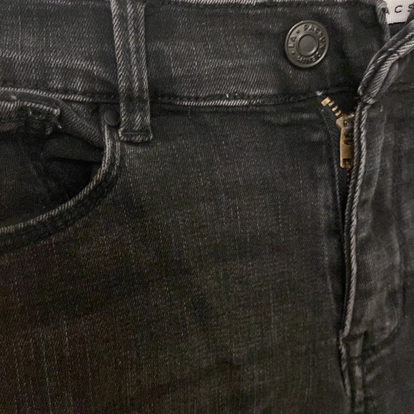 Pacsun, Size:23 and 24, Black, Skinny Cropped Ripped Jeans - Picture 3 of 5